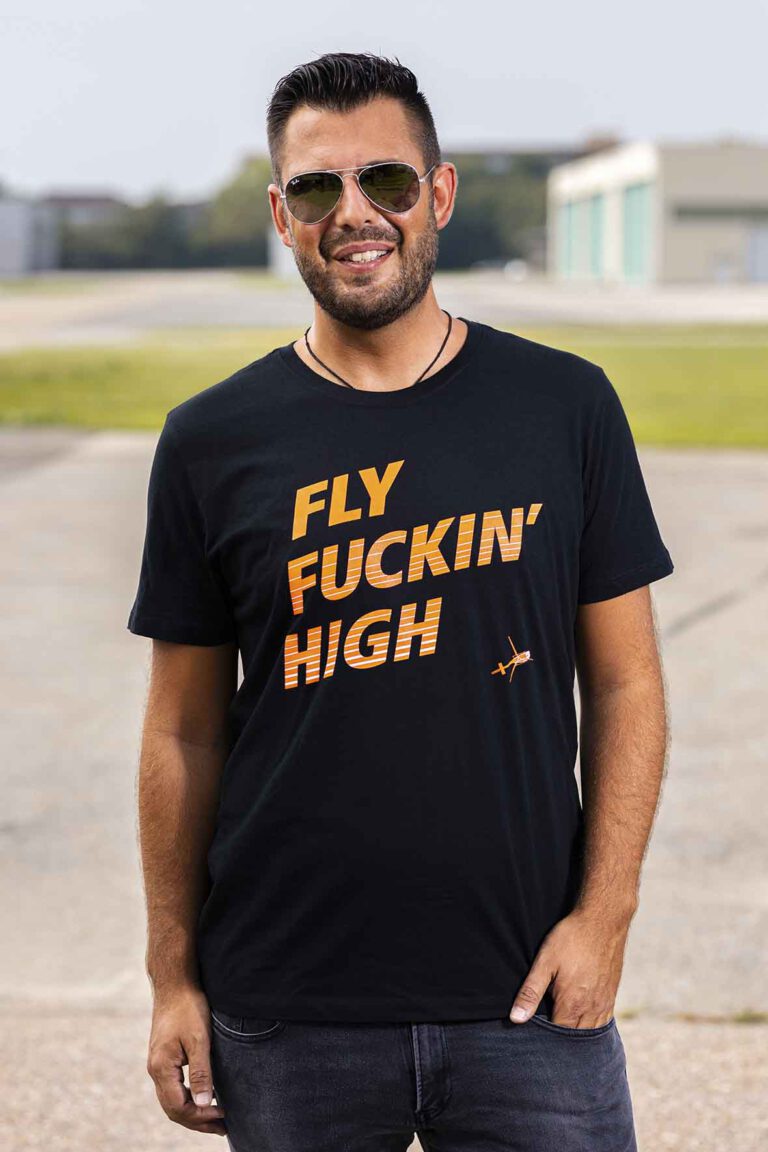 T-Shirt FLY FUCKIN HIGH