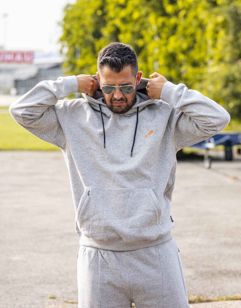 Hoodie Herren - Grau