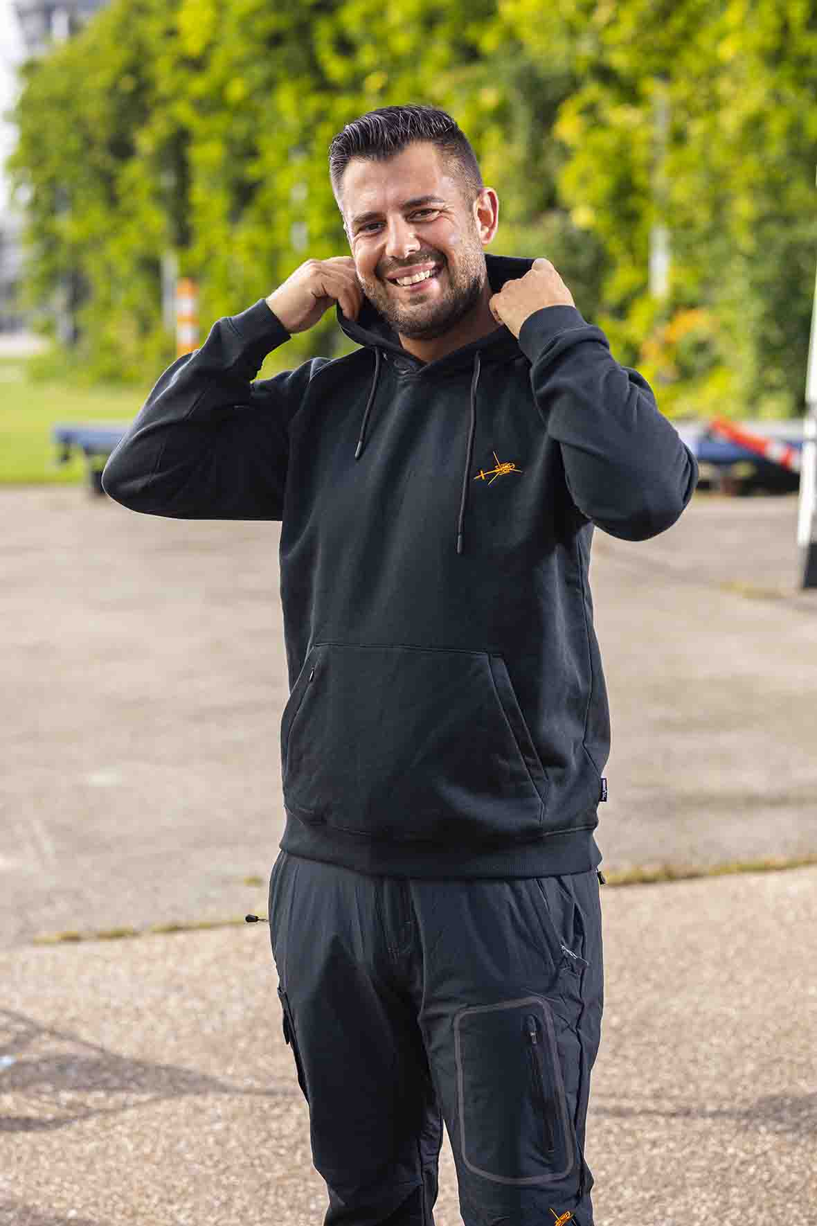 Hoodie Herren - Schwarz