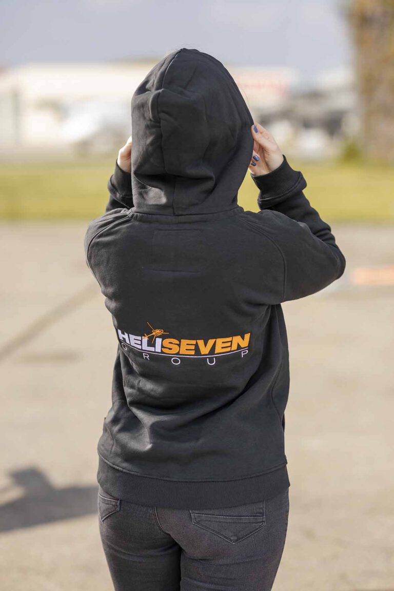 Hoodie Damen - Schwarz – Bild 2